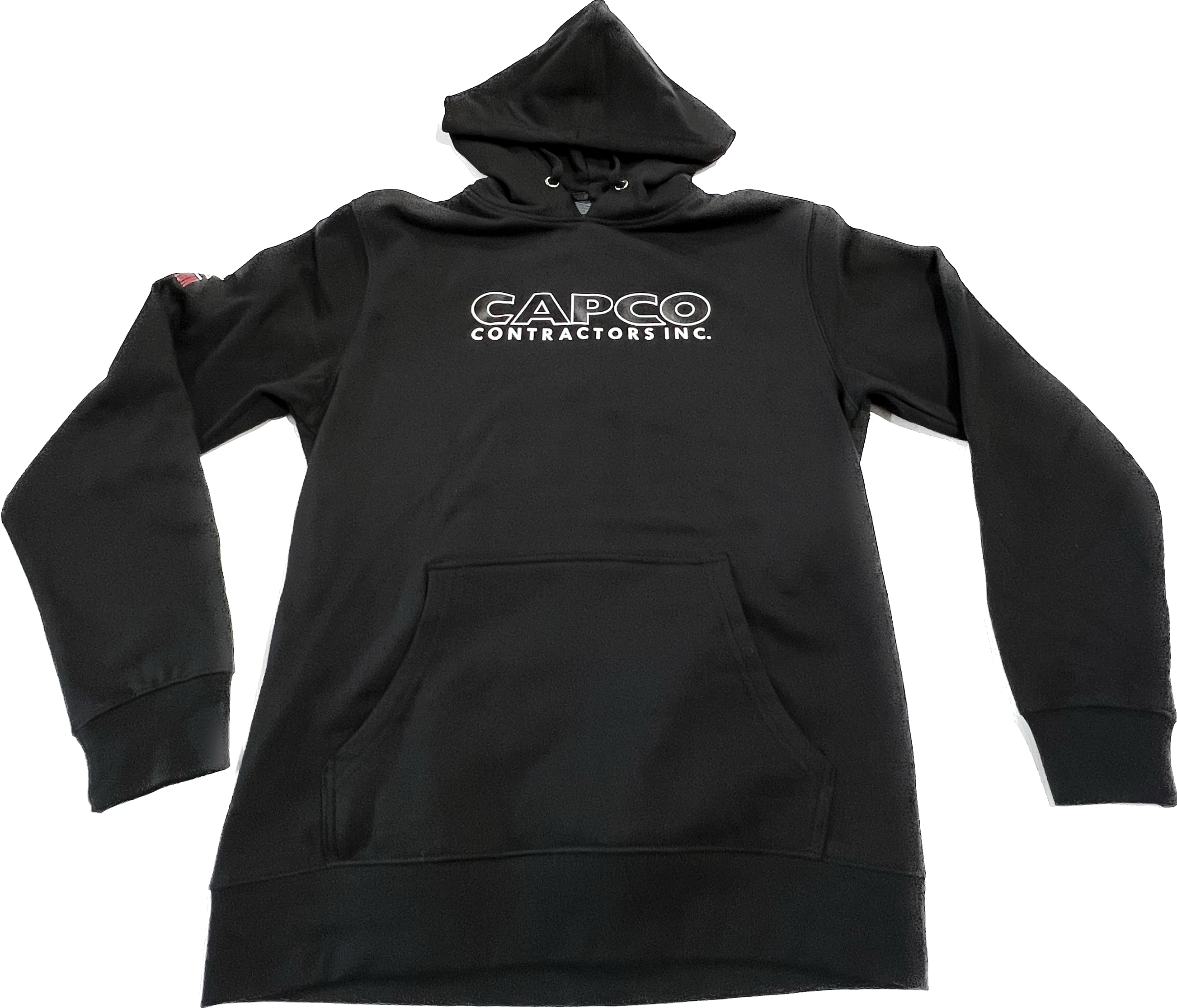 Black & White CAPCO Hoodie - Black – Torrence Racing